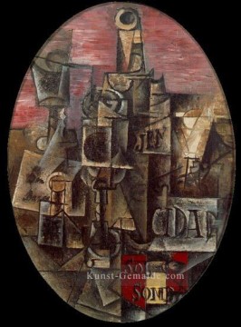 Stillleben espagnole 1912 kubistisch Ölgemälde